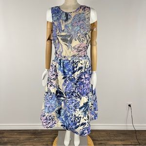 Just Taylor floral dress